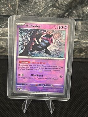 Pokemon‎ Munkidori Pokeball Holo 044/131 from Prismatic Evolution Set M/NM